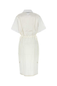 prada shirt dress women Prada Nylon chemisier Dress