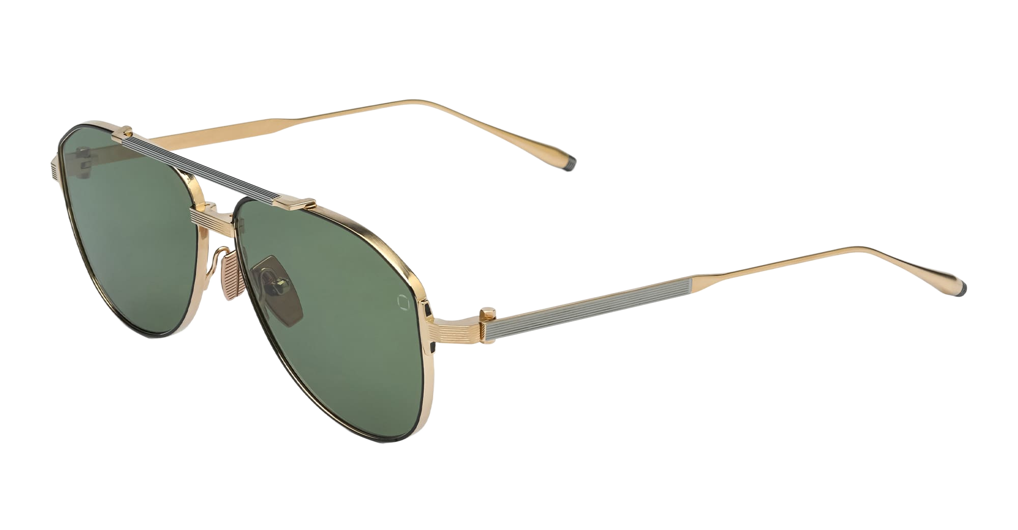 Helios - Brushed 12k Gold Black Palladium Titanium Sunglasses