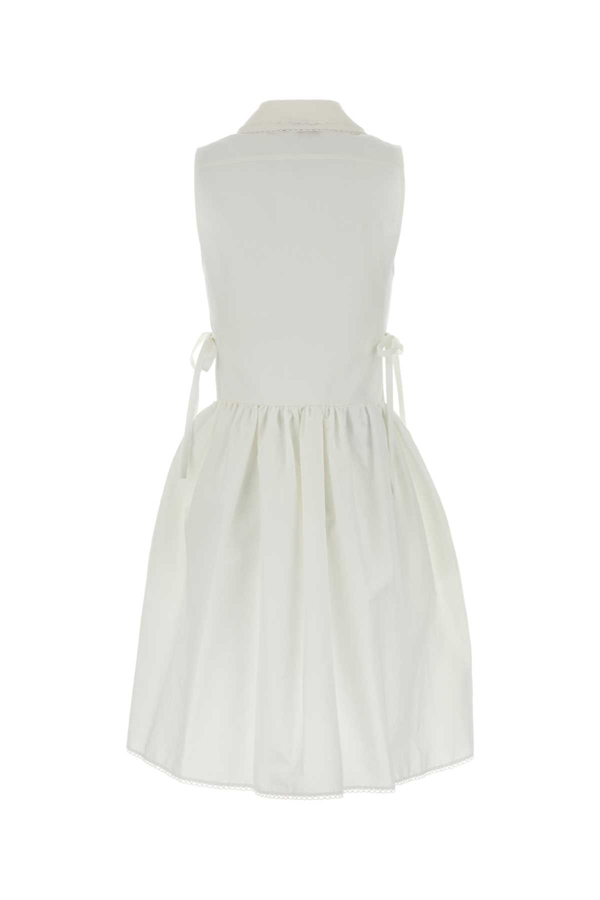 Bianco Exterior: Cotton Linen Abiti