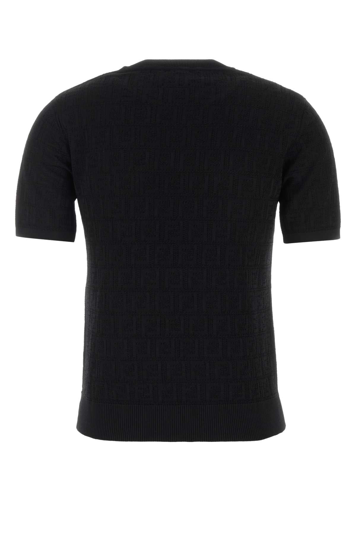Black Exterior: Cotton Viscose Maglieria