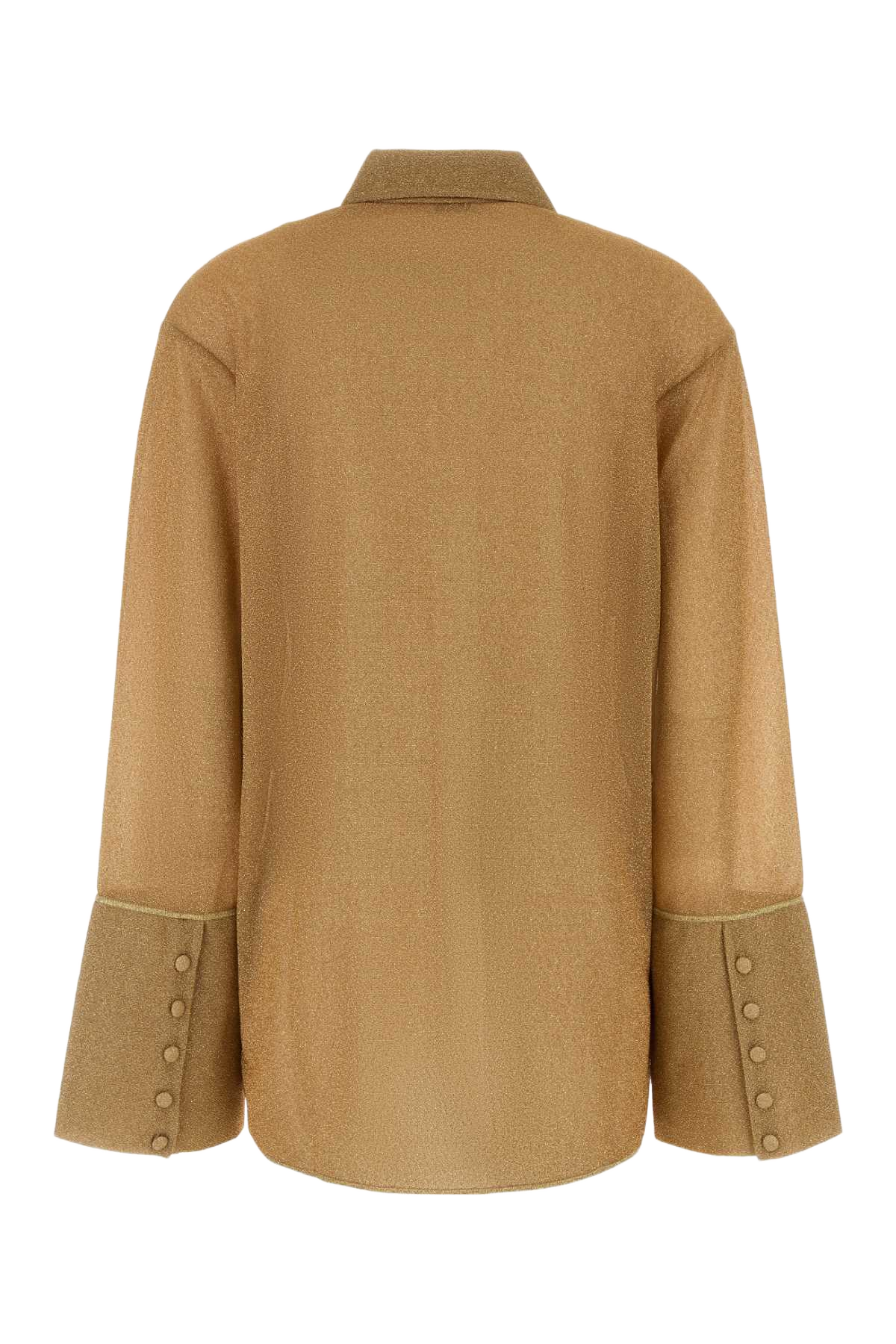 Gold Nylon Shirt Exterior: Metal Fiber Costumi Da Bagno