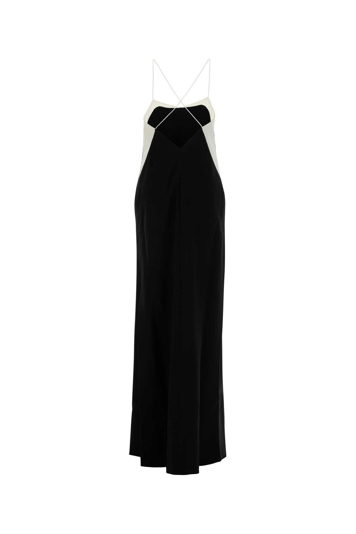 Ab3623fax187 Nwe Blackchalk Silk Elastane Lining: Abiti