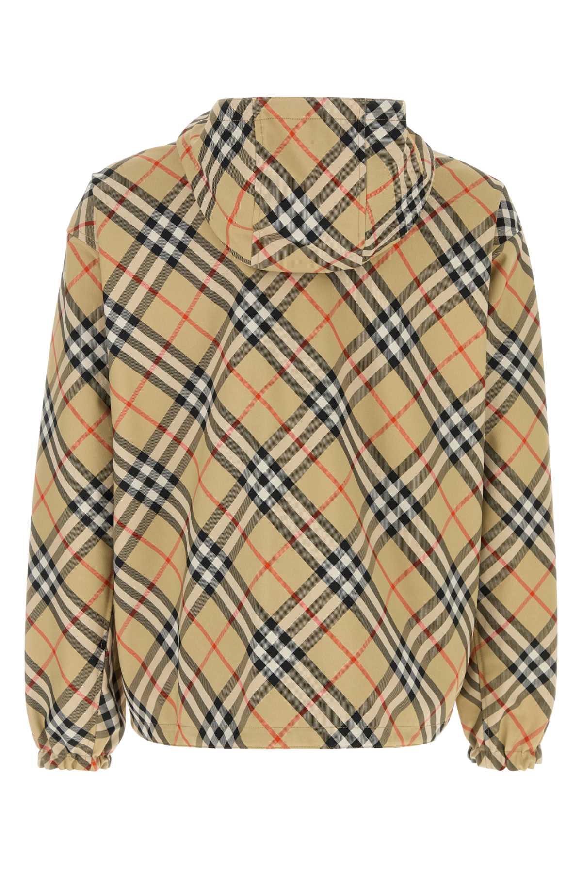 Embroidered Polyester Reversible Jacket Sandipcheck Giubbini