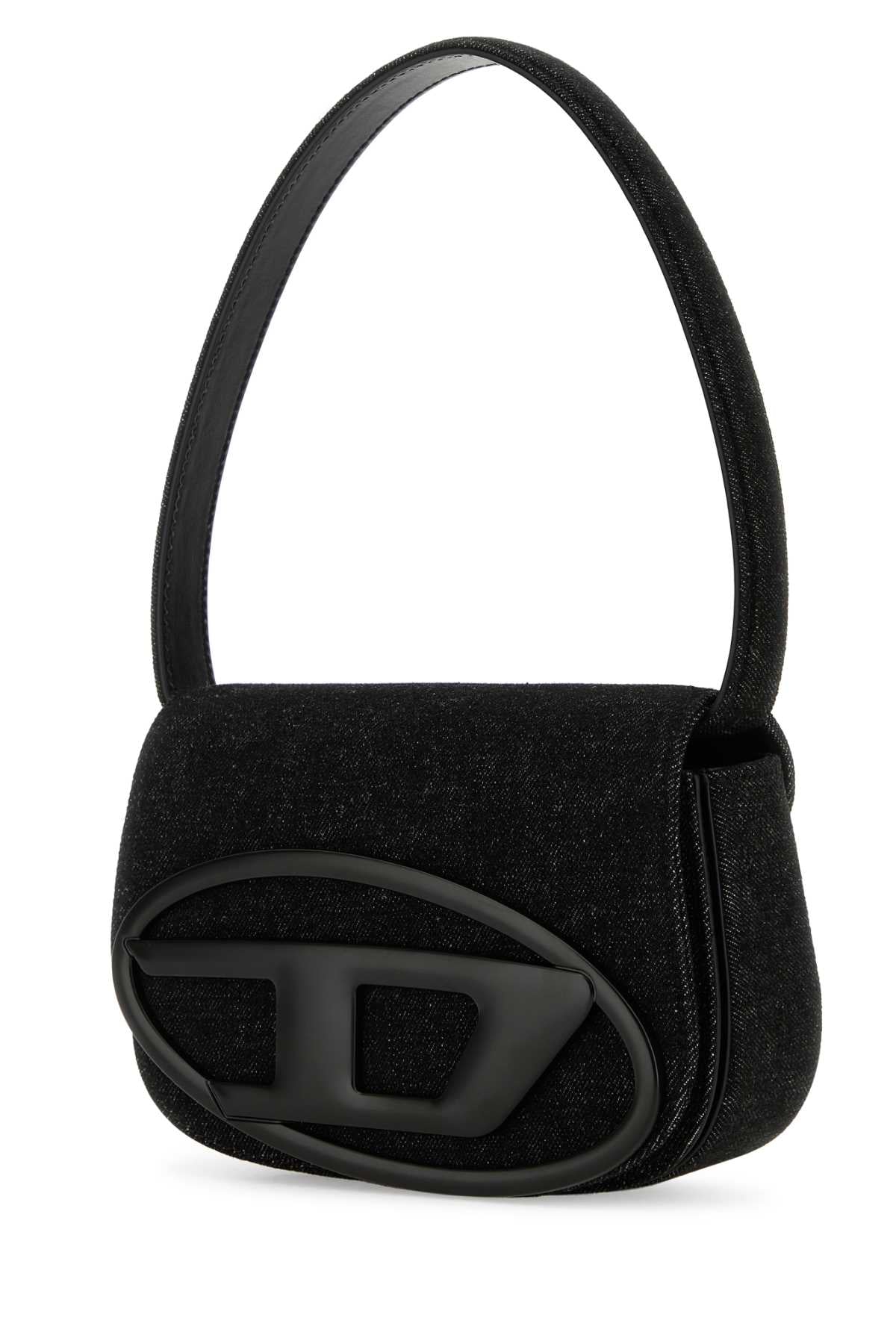 Black Denim 1dr Shoulder Bag T8013 Co Pmu Borse A Mano