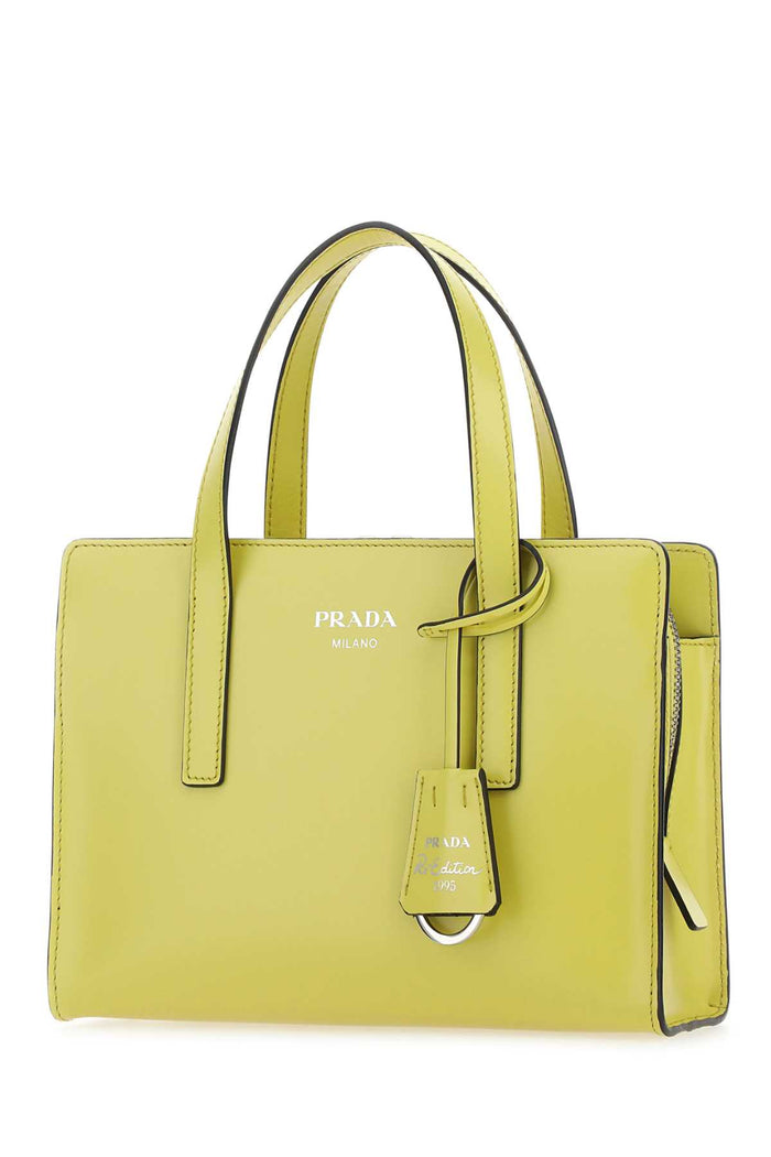 Acid Green Leather Re-Edition 1995 Handbag Yellow Vitello Borse A Mano