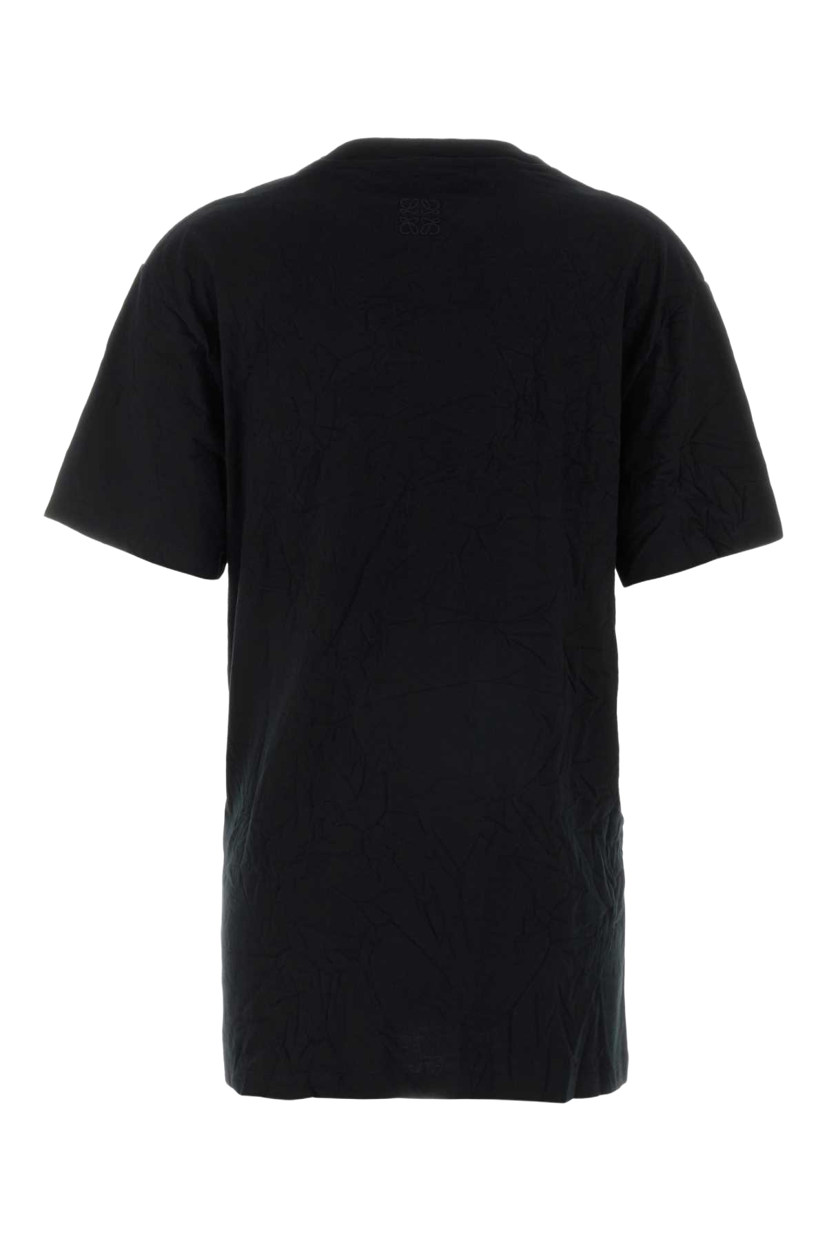 Black Jersey T-Shirt Exterior: Polyester Cotton