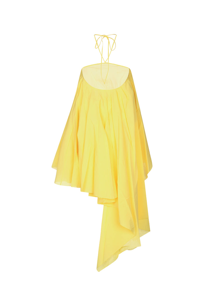 La Robe Triangle Courte Yellow Abiti