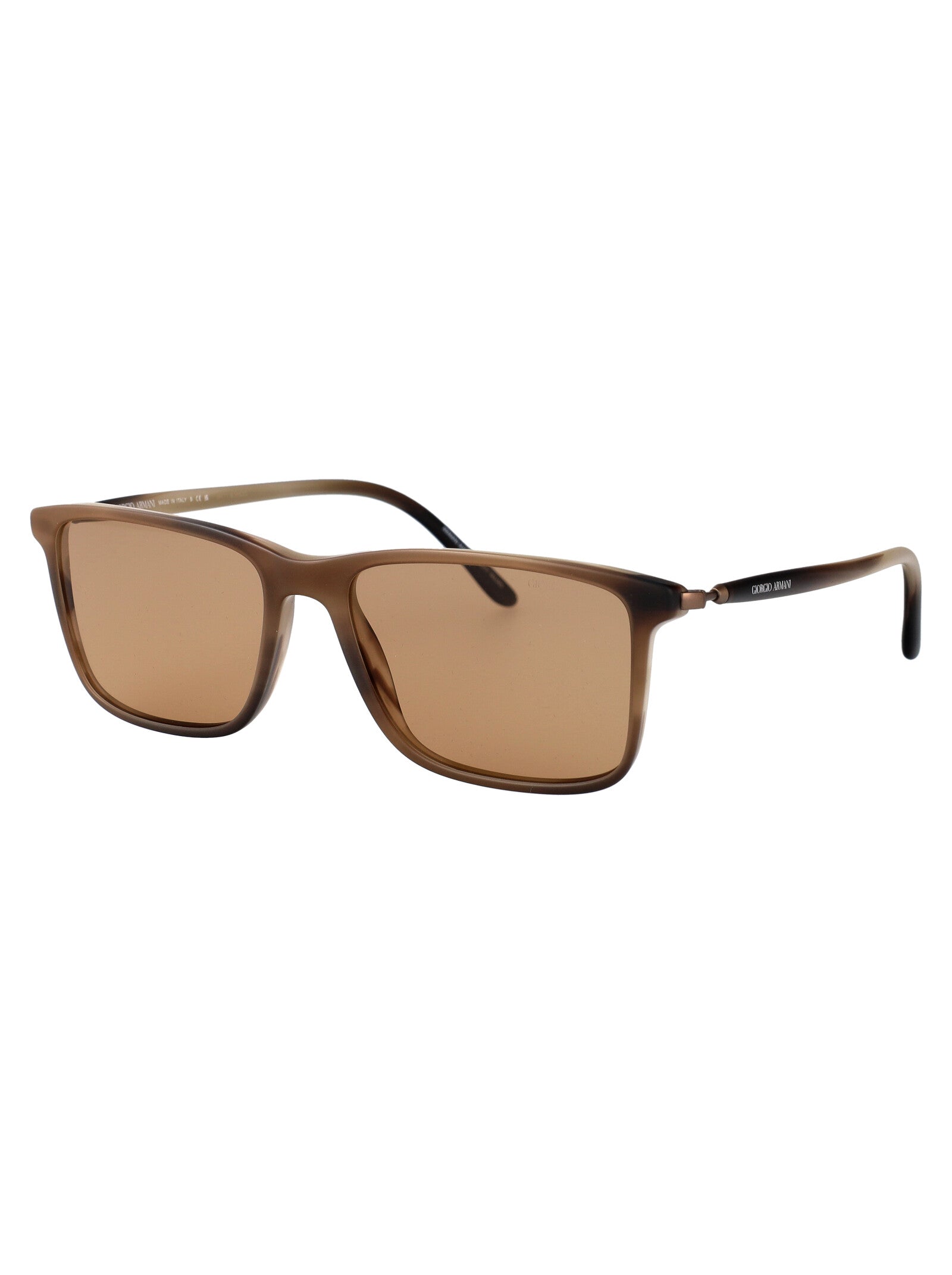 0ar8218 6167m4 Matte Brown Acetate Sunglasses