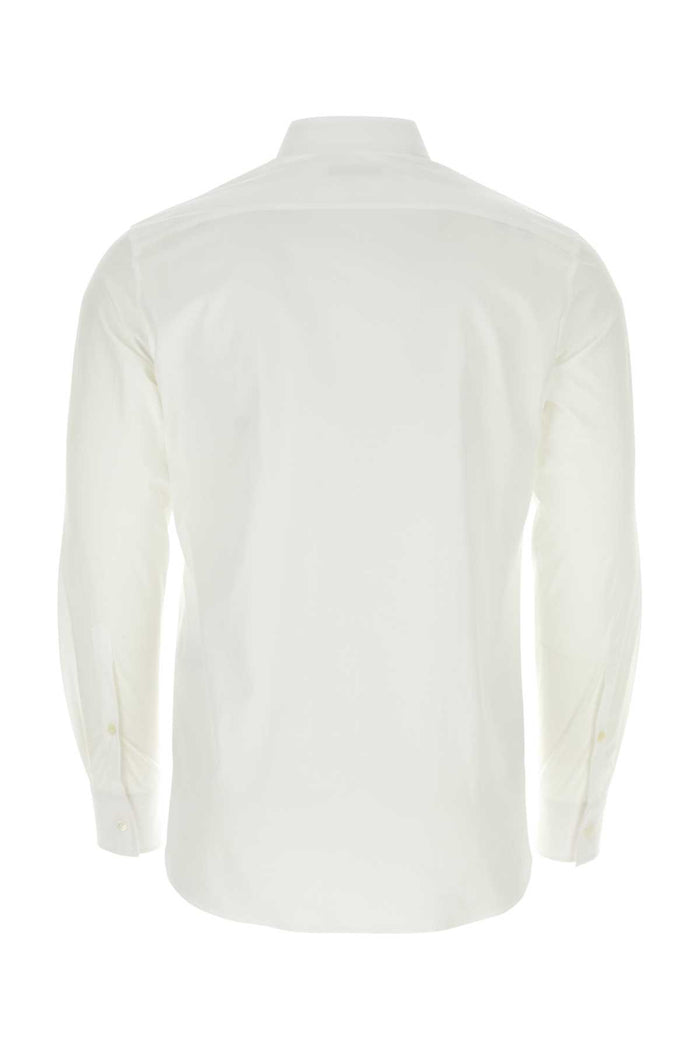 4v0ab76fa11 0bo Bianco Exterior: Cotton Camicie