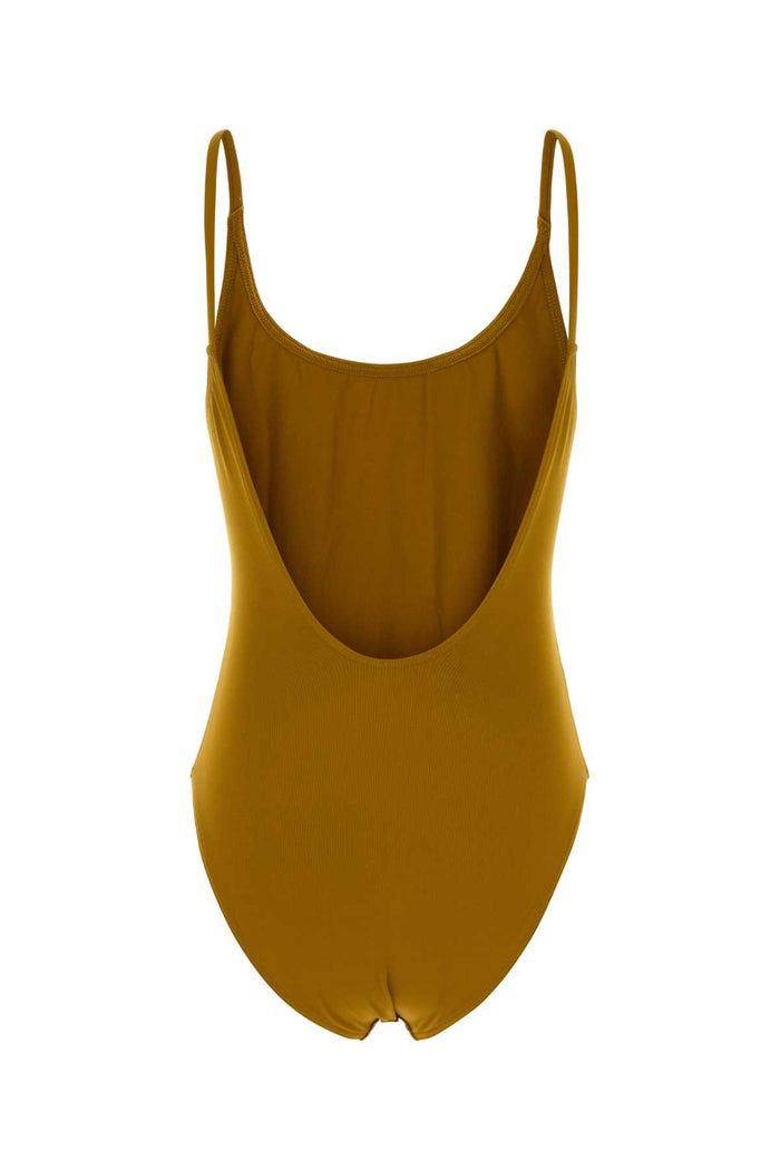Mustard Stretch Nylon Decouverte Swimsuit Or 26a Exterior: Elastane Costumi Da Bagno