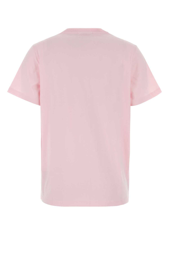 Pink Cotton T-Shirt Chalkpink Exterior: Organic