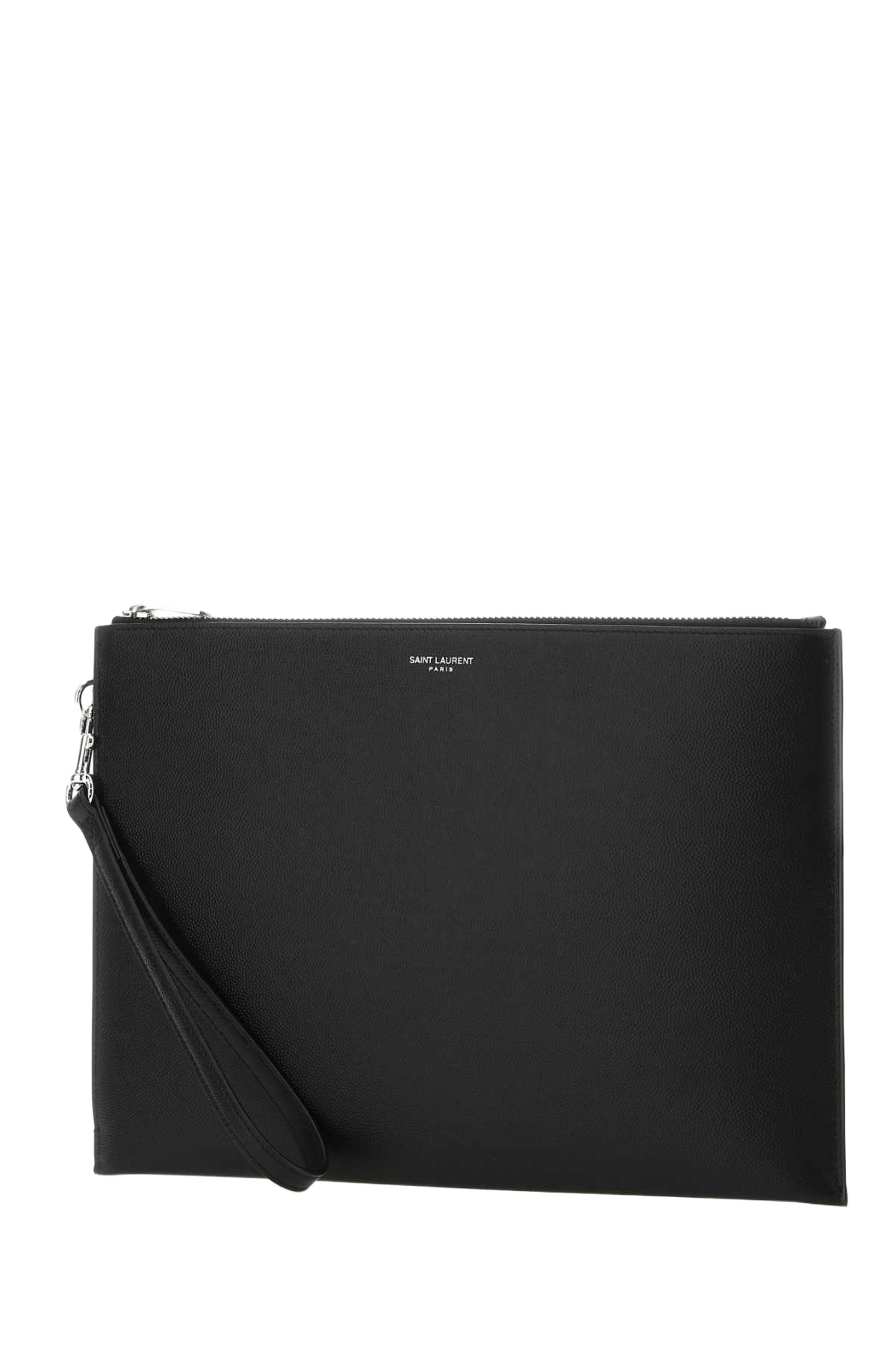 Black Leather Pouch 1000 Calf Skin Beauty Case