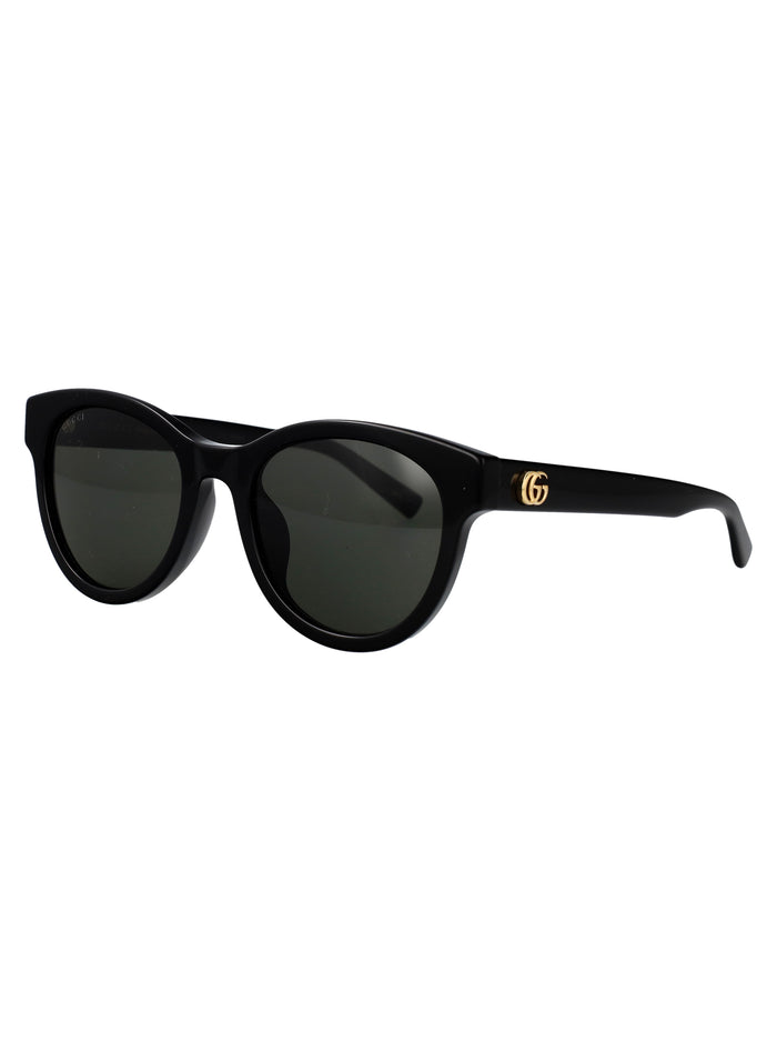 Gg2127sk Black-black-grey Acetate Sunglasses