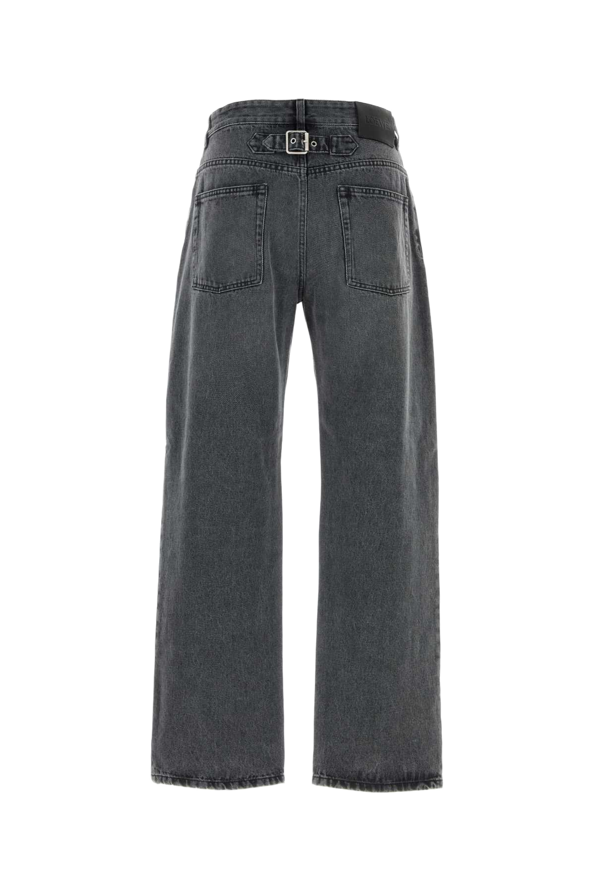 Slate Denim Jeans Black Exterior: Cotton