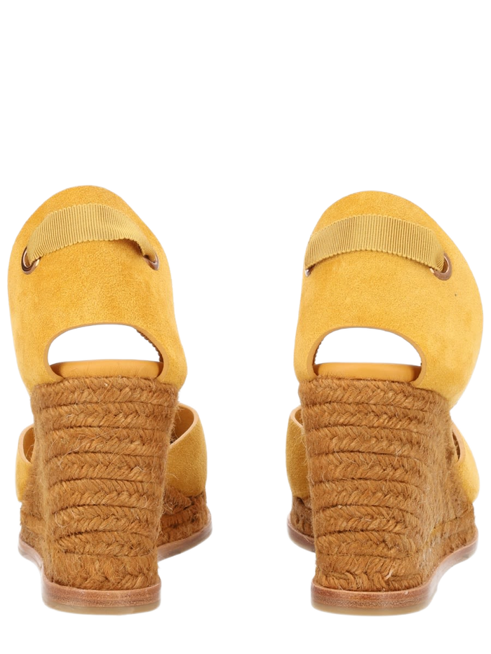 Espadilla Camila Orange Wedges