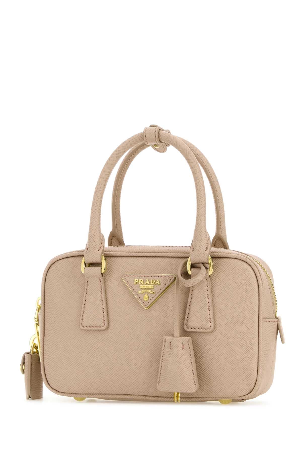 Sand Leather Handbag Travertino Borse A Mano