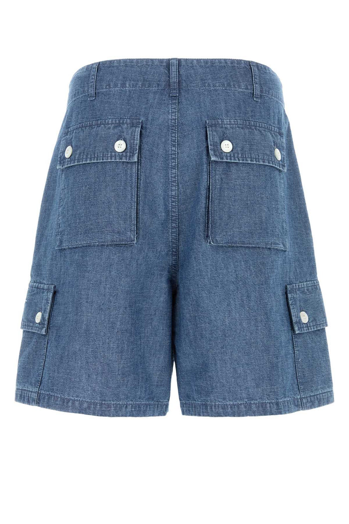 Bm51jz5yap 457 Denimblue Exterior: Cotton Short