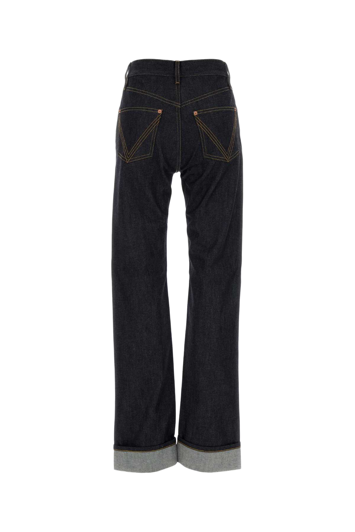 Denim Jeans Indigo Exterior: Cotton