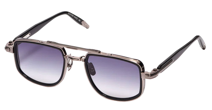 Kaï - C420 Shinyblack Brushed Ruthenium Nd Metal Sunglasses