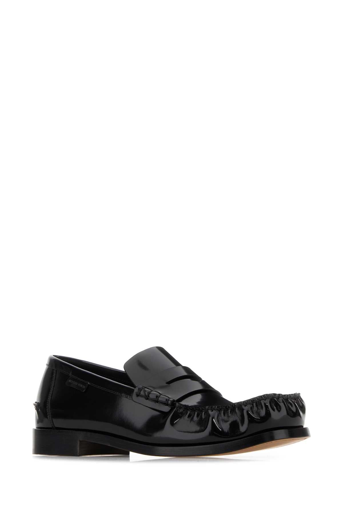 Black Leather Truman Loafers Mocassini