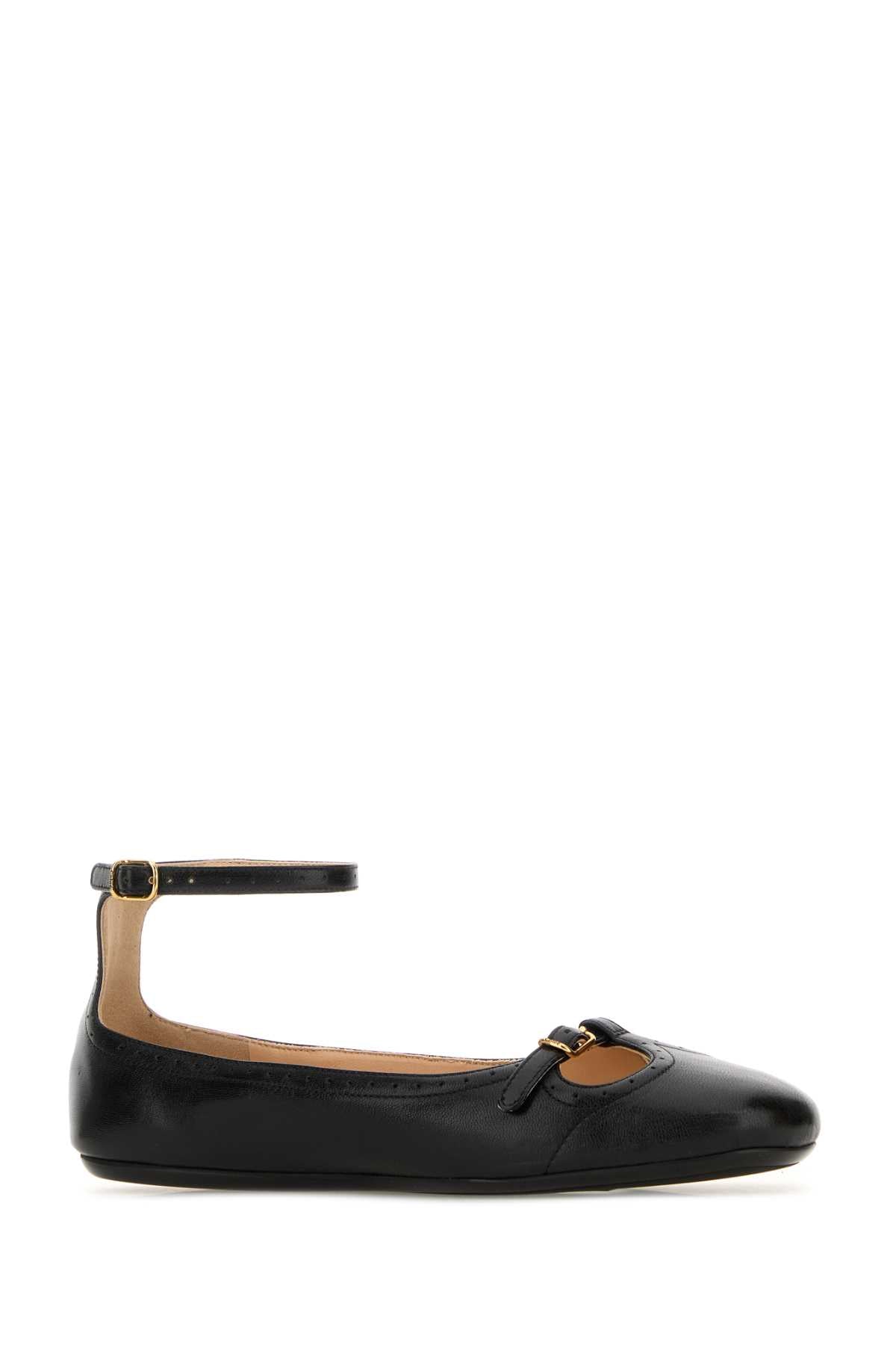 Black Flat Shoes
