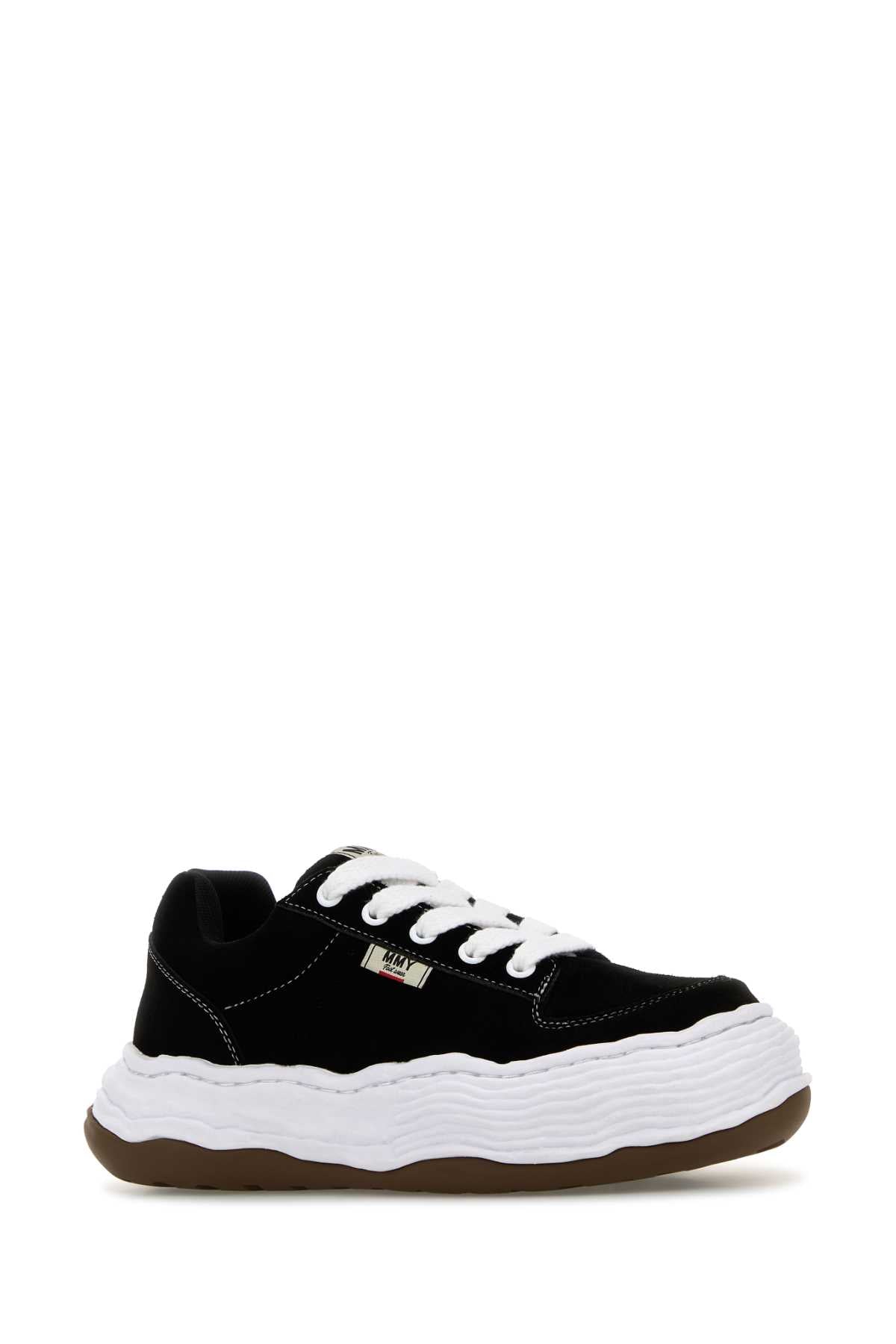 Black Velvet Oliver Sneakers