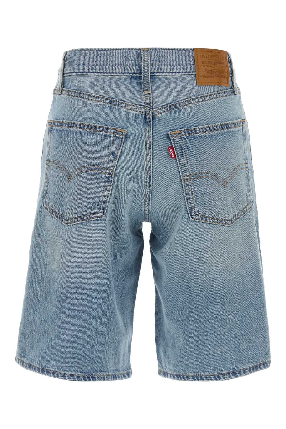 Denim Bermuda Shorts Wediditshort Exterior: Cotton Lyocell