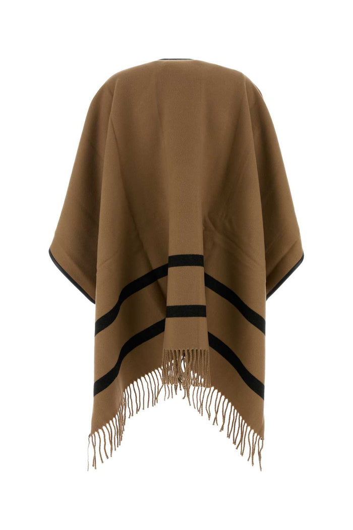 Biscuit Wool Aris Cape Cammello Exterior: Cappotti