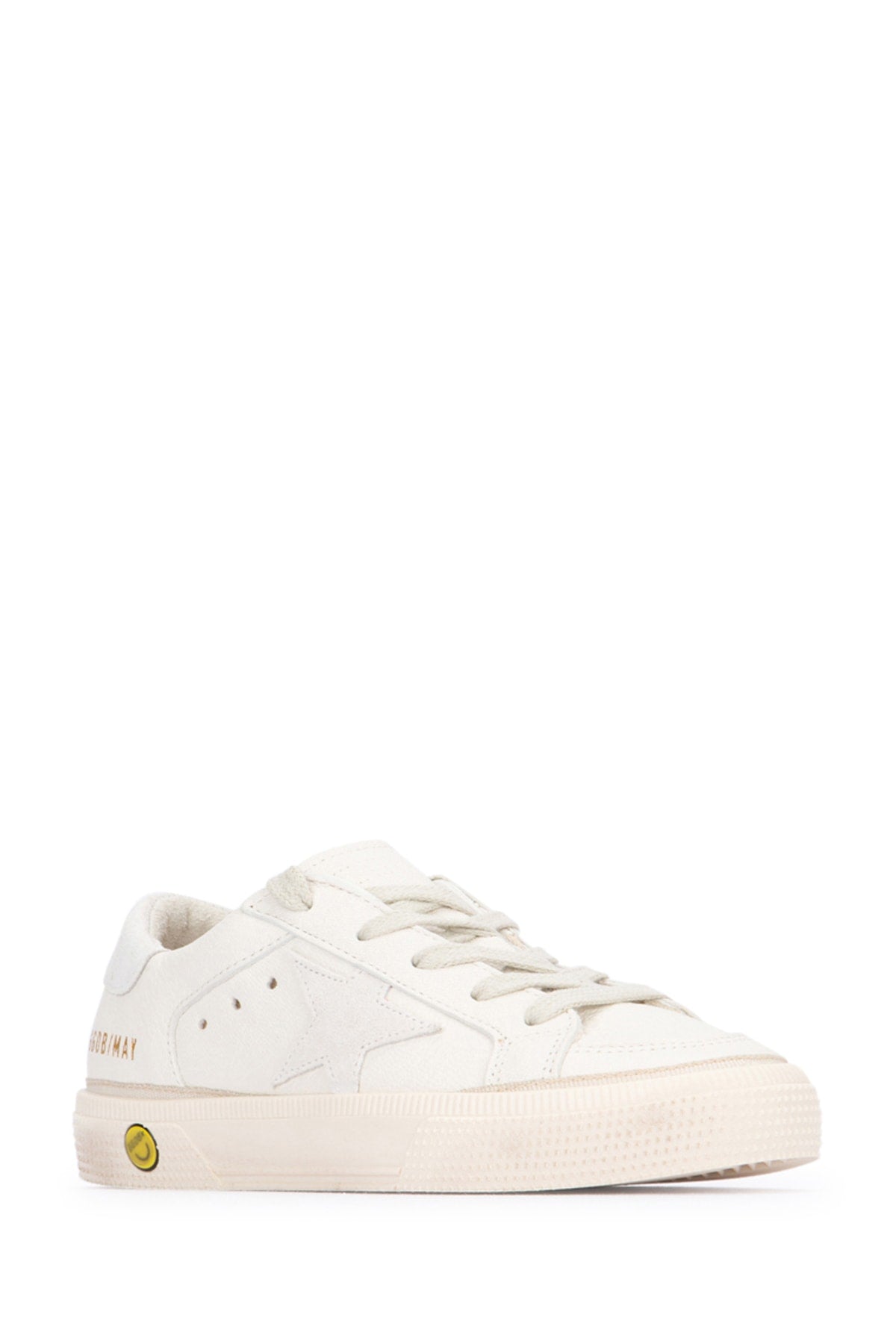 May Nappa Upper Suede Sta Opticwhite Goat Leather Cow Sneaker