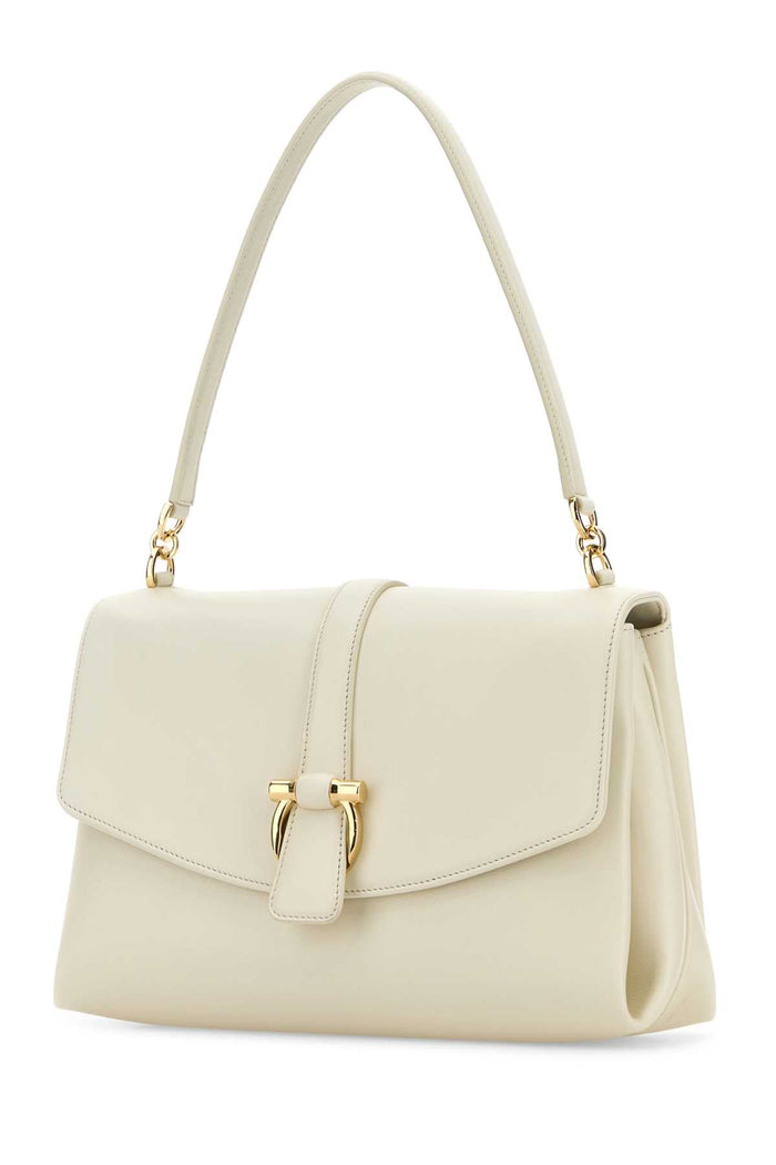 Ivory Leather Shoulder Bag Mascarpone Borse A Mano