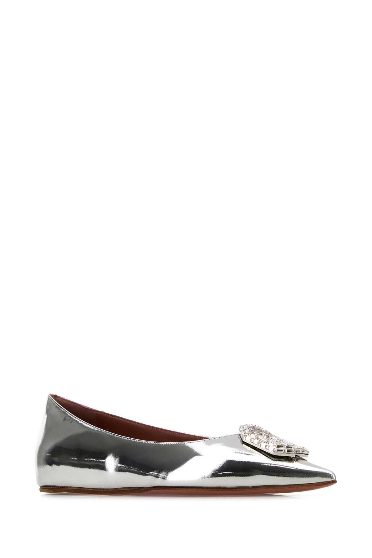 Cameliaflat Silwht Silverwhite Ballerine