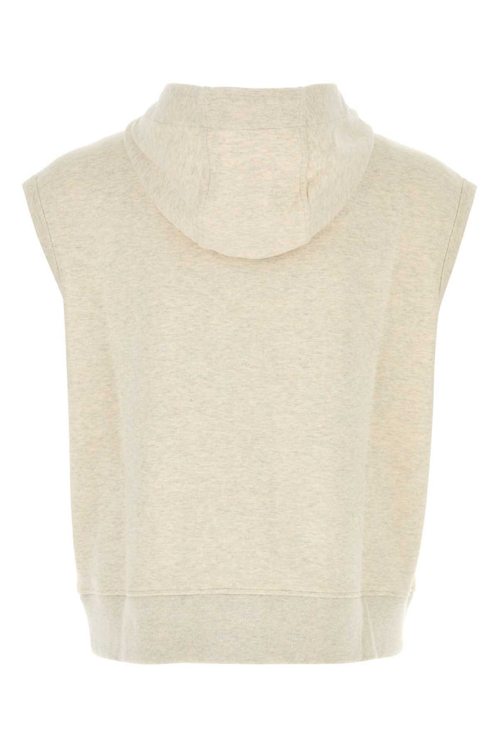 Melange Crema Stretch Sweatshirt Natural Felpe