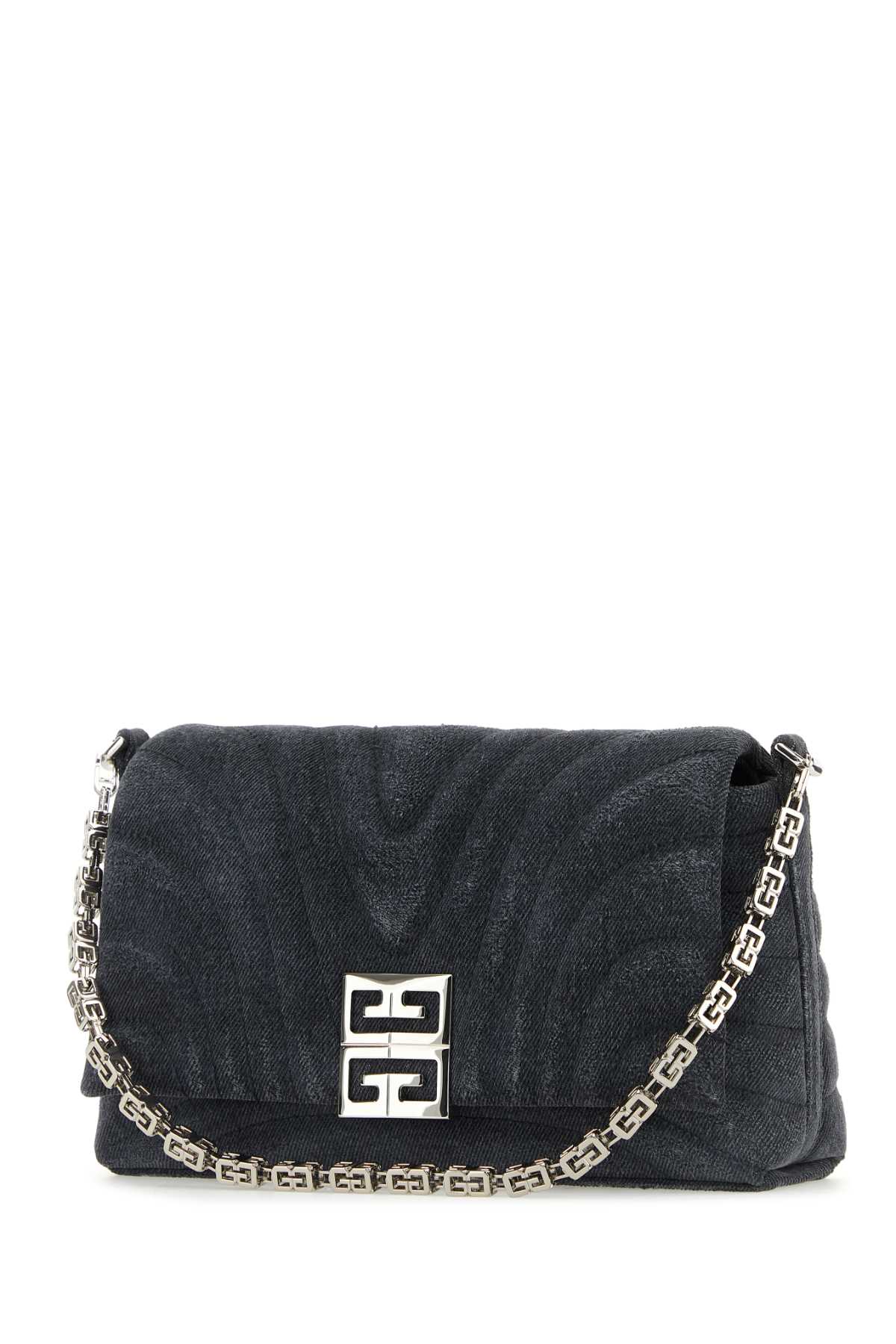 Black Denim Medium 4g Soft Handbag Borse A Mano