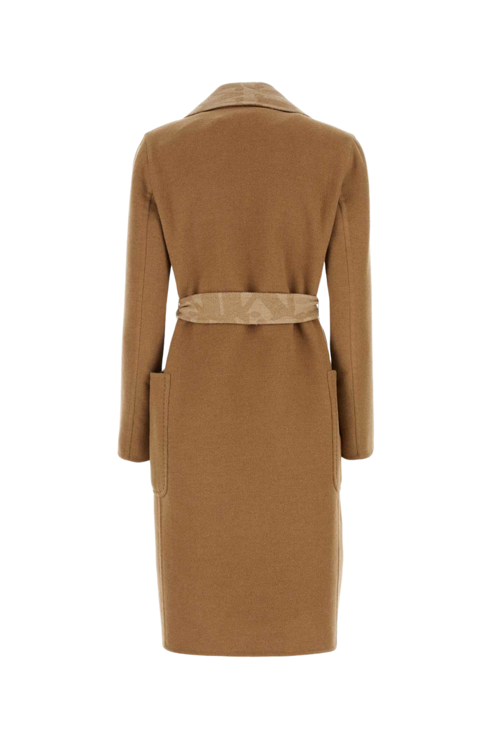 Biscuit Camel Abito Coat Cammello Exterior: Cappotti