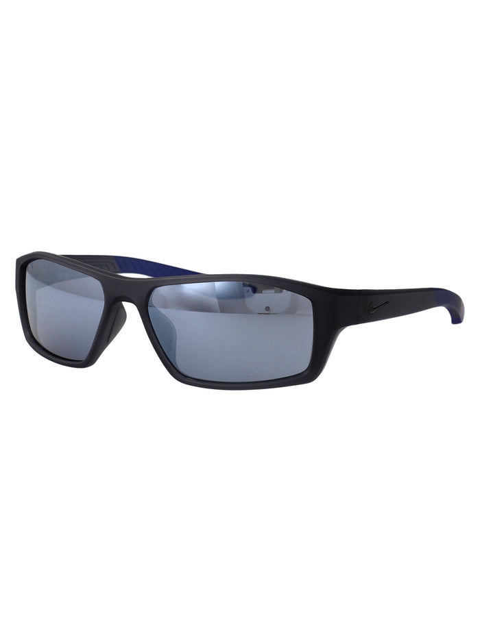 Brazen Shadow 012 Grey W/ Silver Flash Matte Dark Acetate Sunglasses