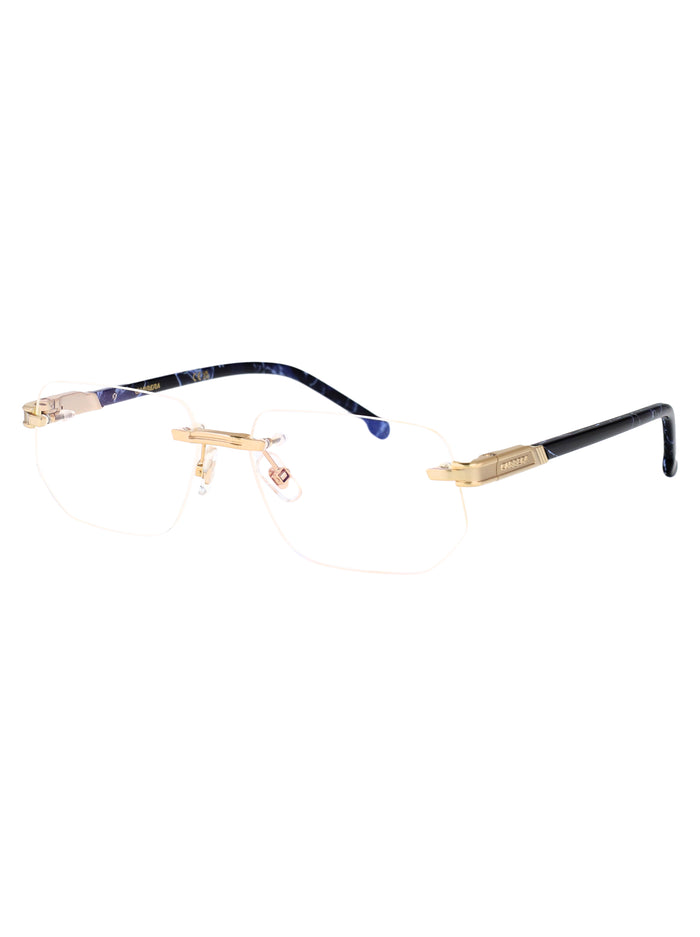 Gold Blue Metal Optical