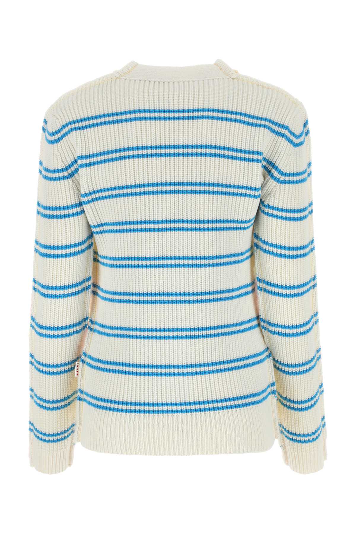 Embroidered Mohair Blend And Wool Cardigan Mxy06 Maglieria