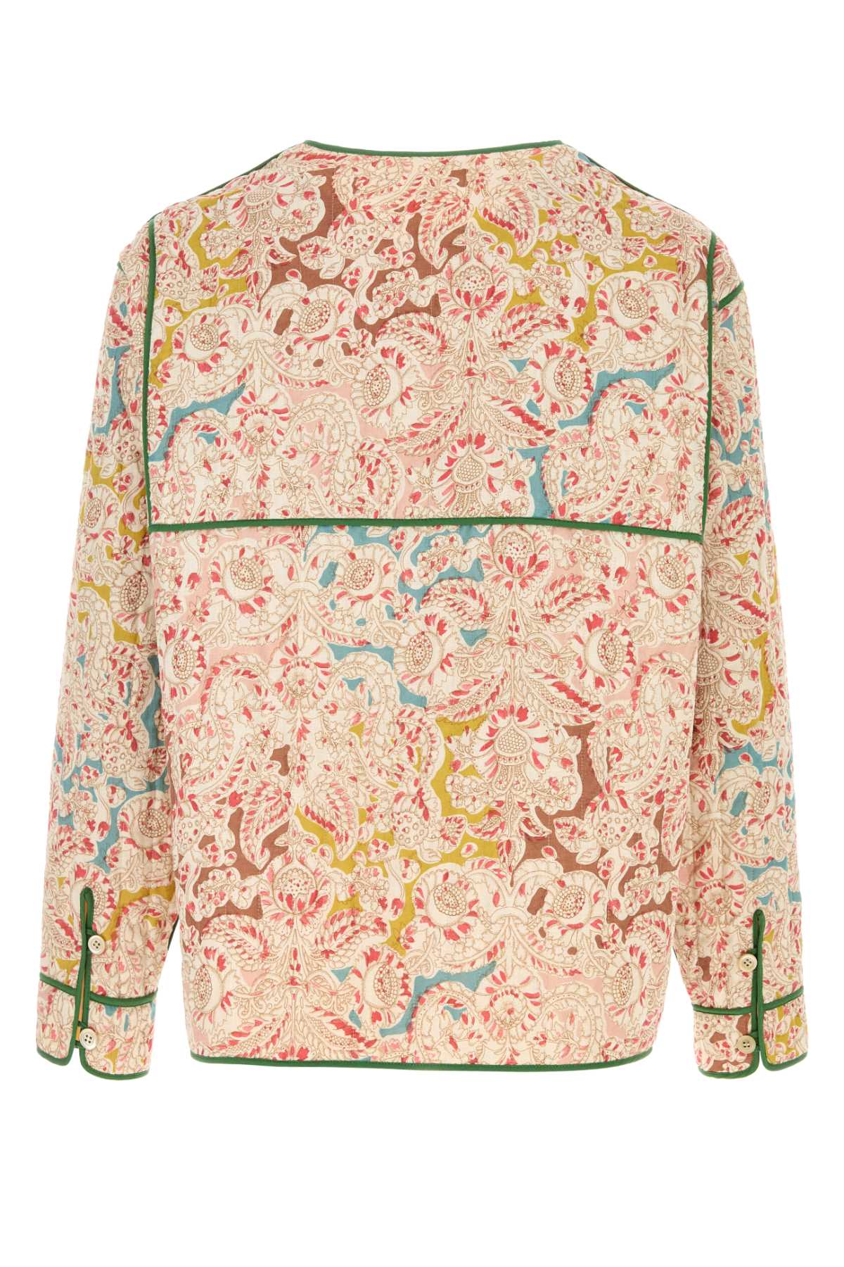 Embroidered Linen Shirt Multicolor Camicie