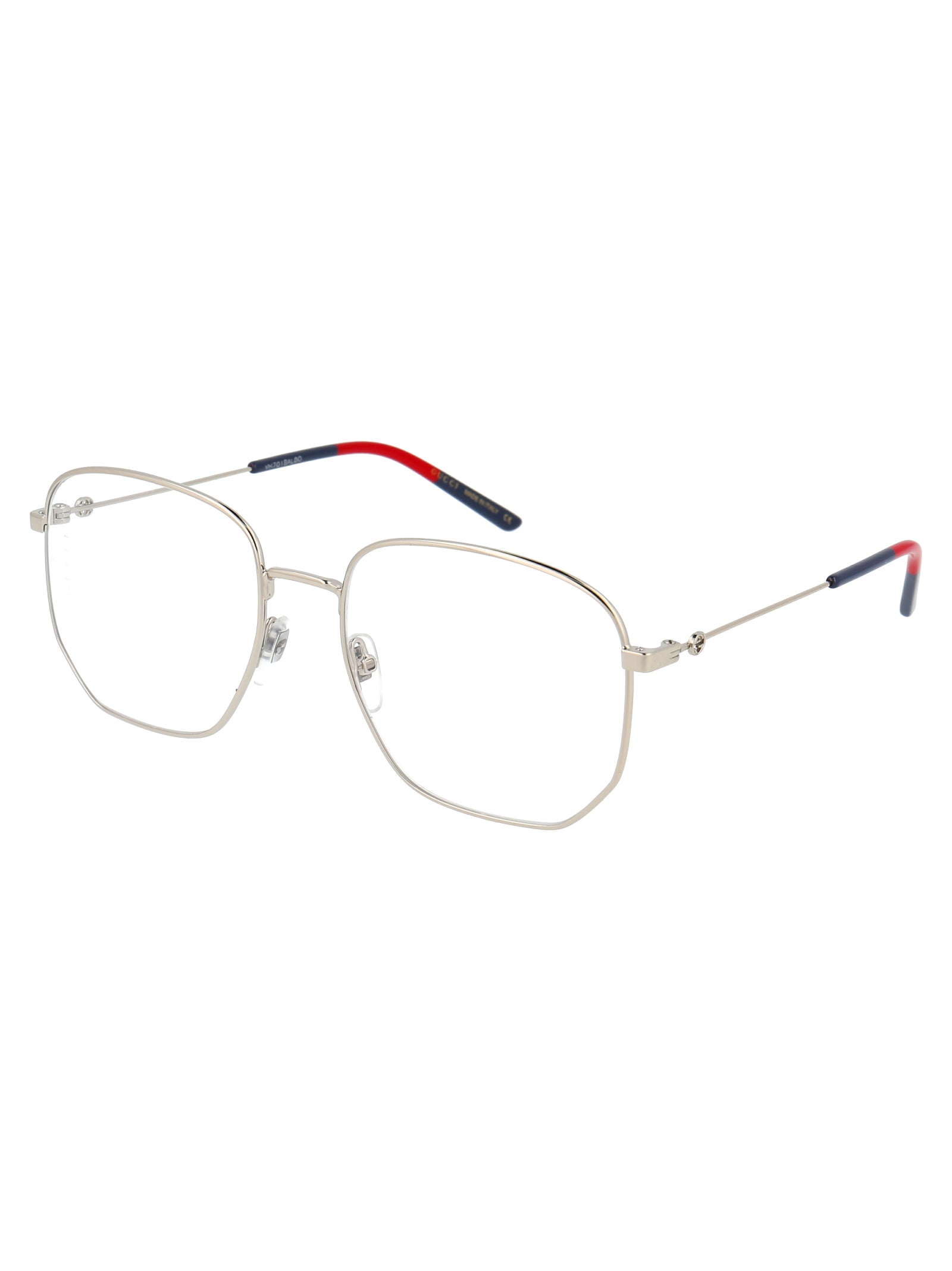 GG0396O 003 Gold Transparent Metal Optical