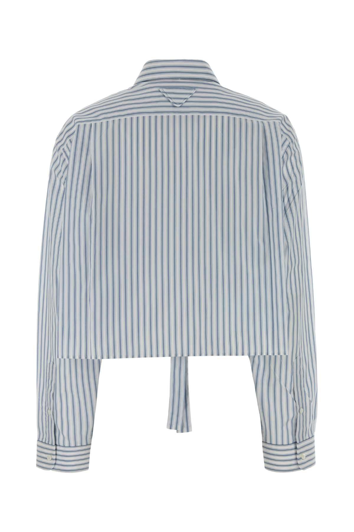 Embroidered Poplin Shirt Astrale Co-trochusniloticus Camicie
