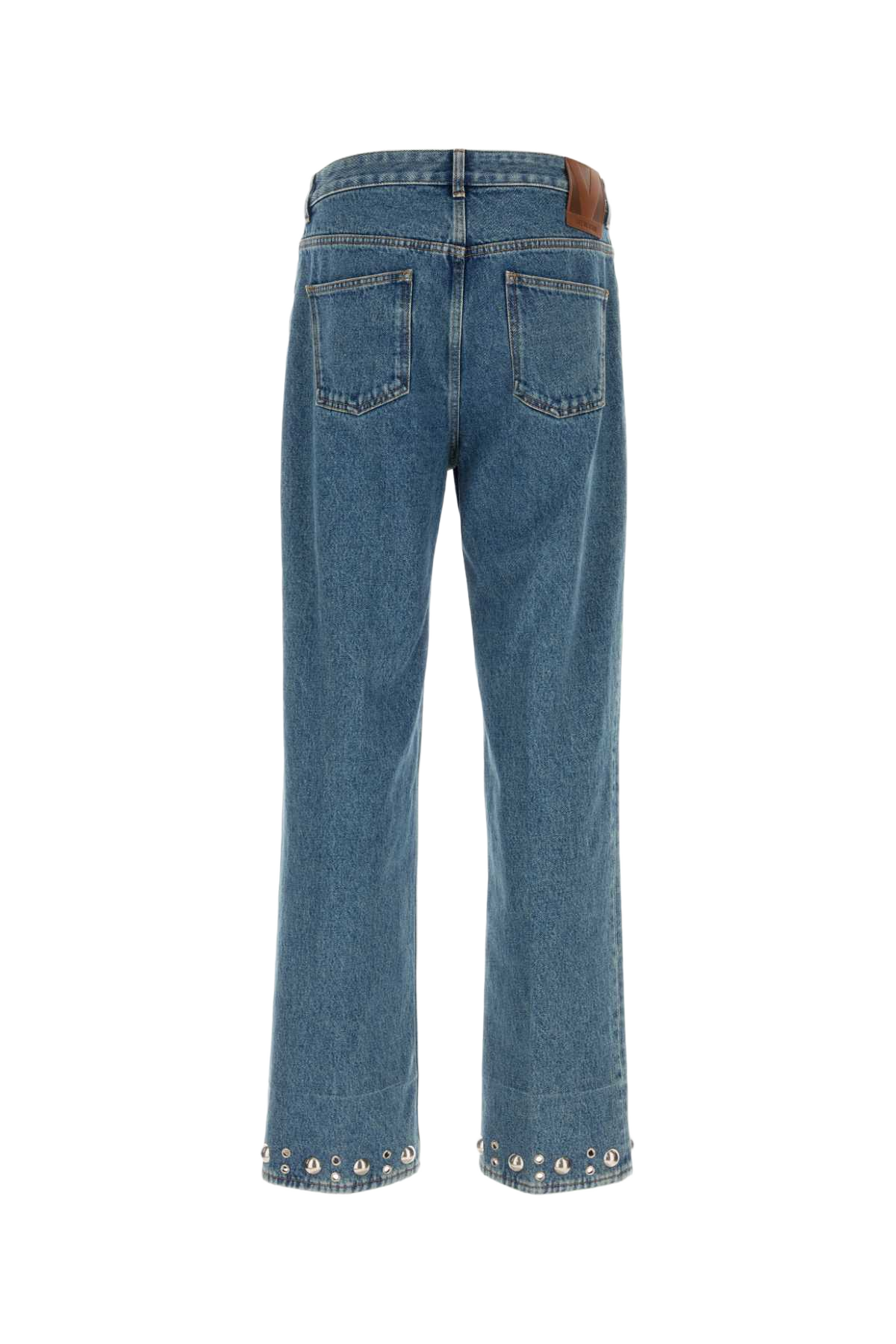 Denim Jeans Mediumbluedenim Exterior: Cotton