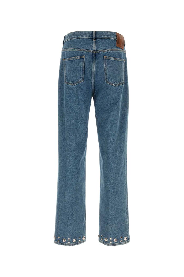 Denim Jeans Mediumbluedenim Exterior: Cotton