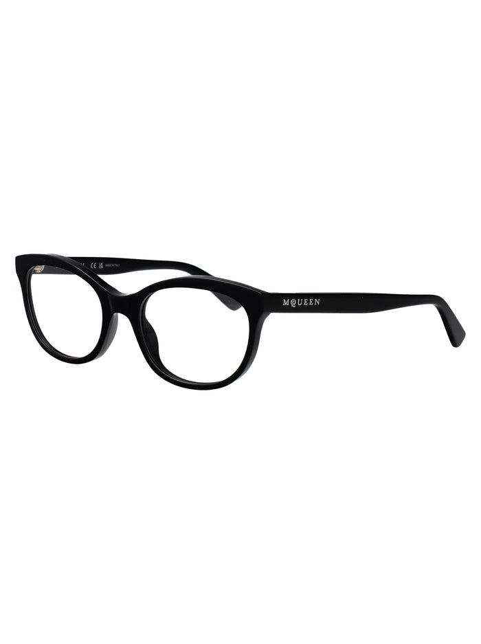 Am0569o Black-black-transparent Acetate Optical
