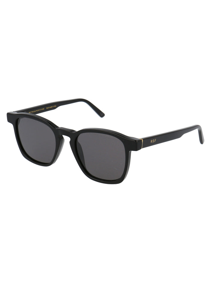 Unico Black Acetate Sunglasses
