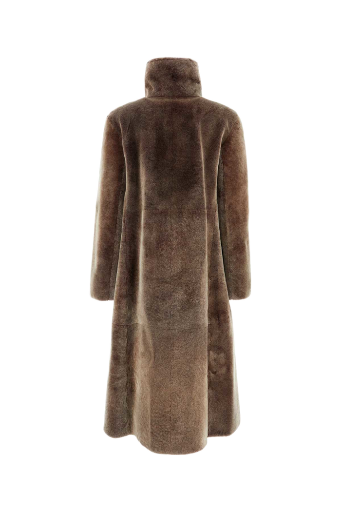 Brown Fur Coat Marrone Pellicce