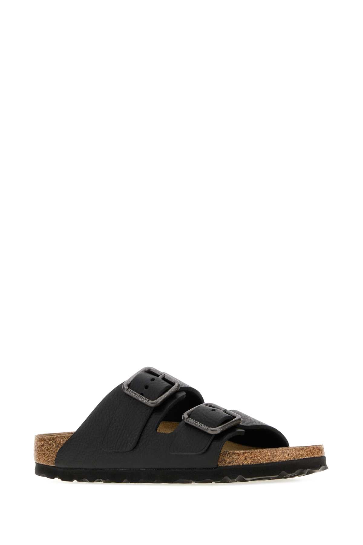 Arizona Wb Vintage Wood Black Slippers