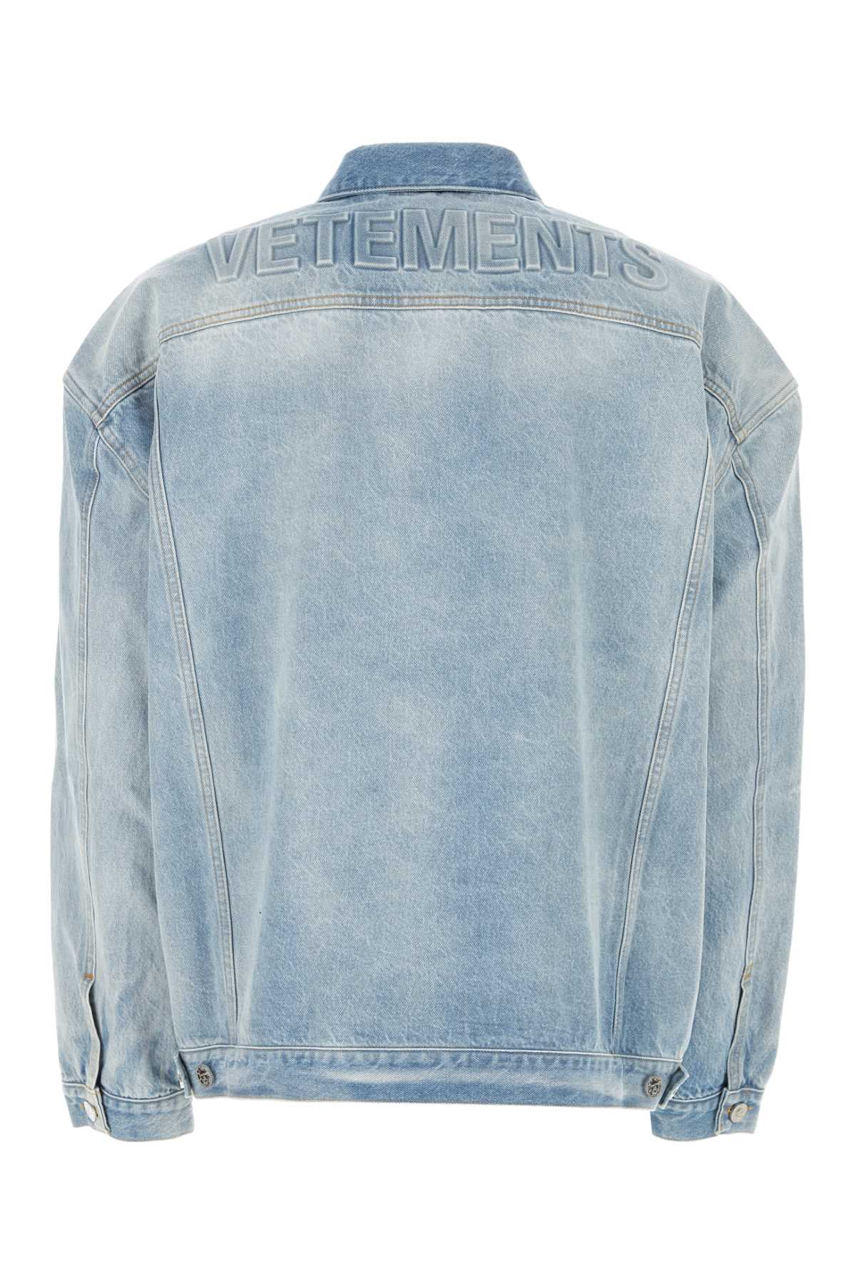 Denim Jacket Blue Exterior: Cotton Giubbini