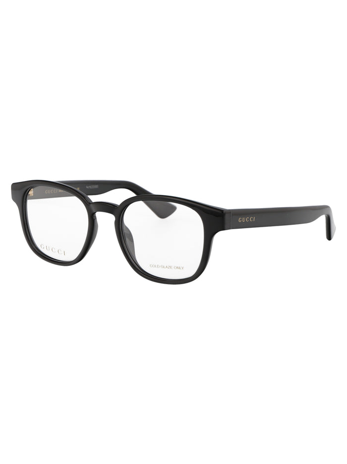 001 Black Transparent Acetate Optical