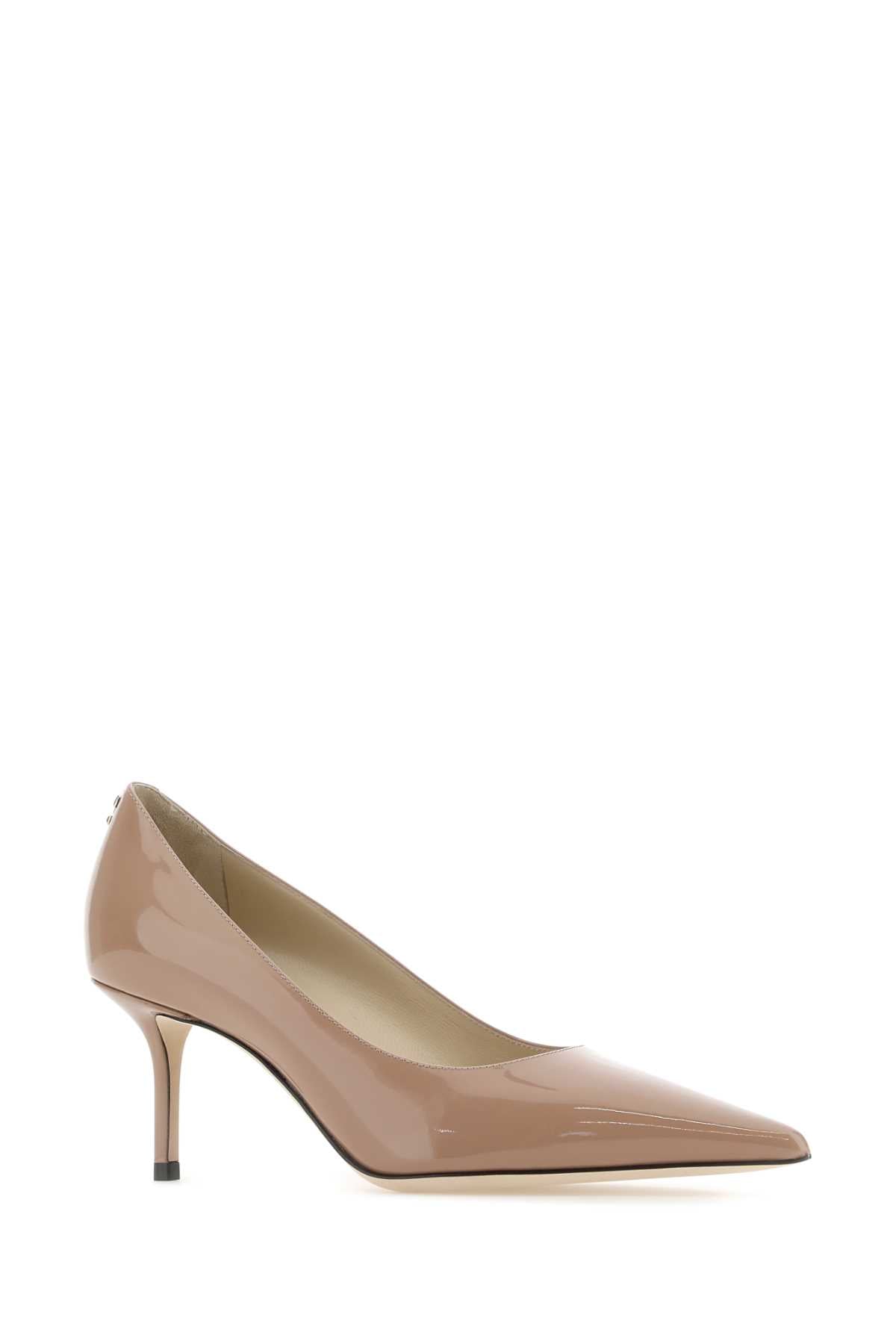 Balletpink Leather Salpa Plastic Metal Scarpe Con Tacco