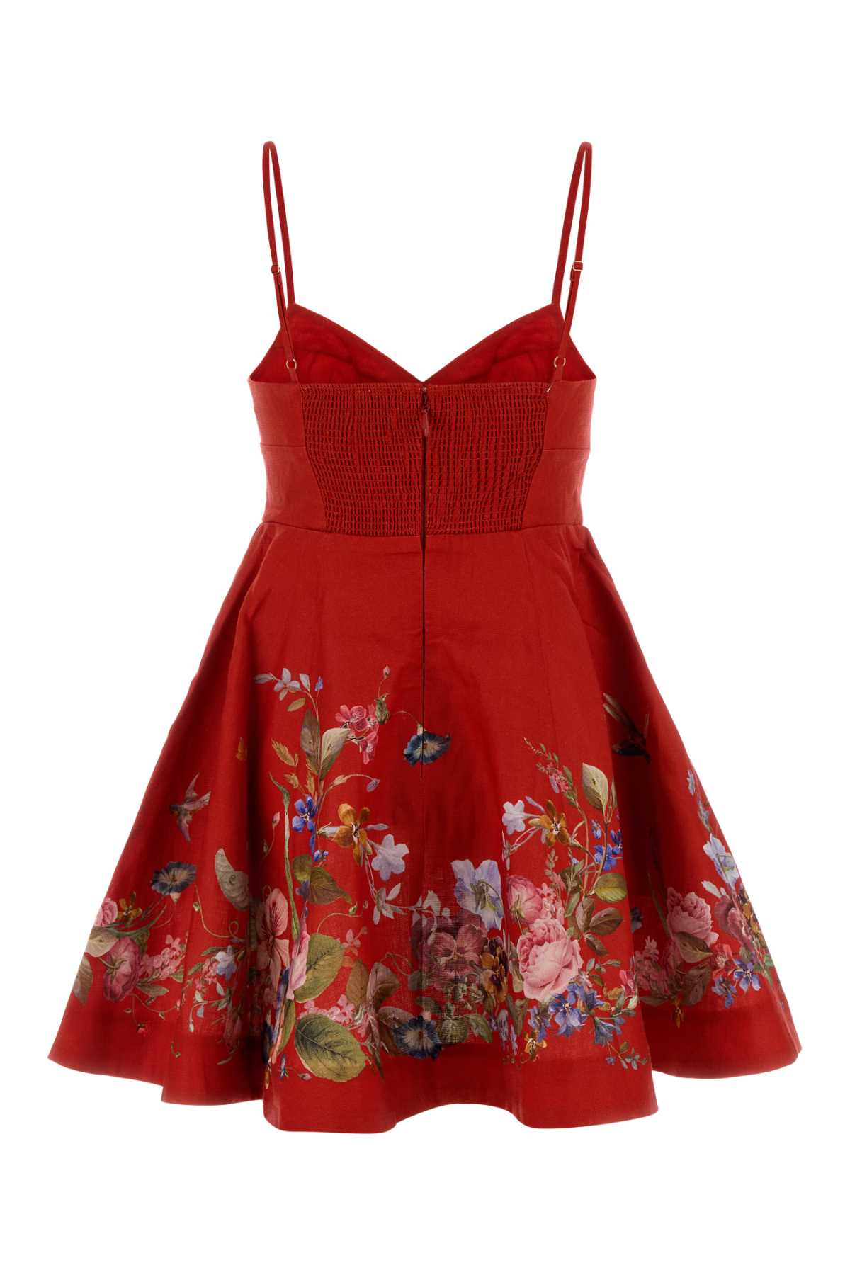 Redfloral Linen Abiti
